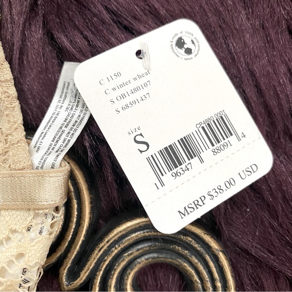 FREE PEOPLE Maya Longline Bra / Winter Wheat - Picture 2 of 8